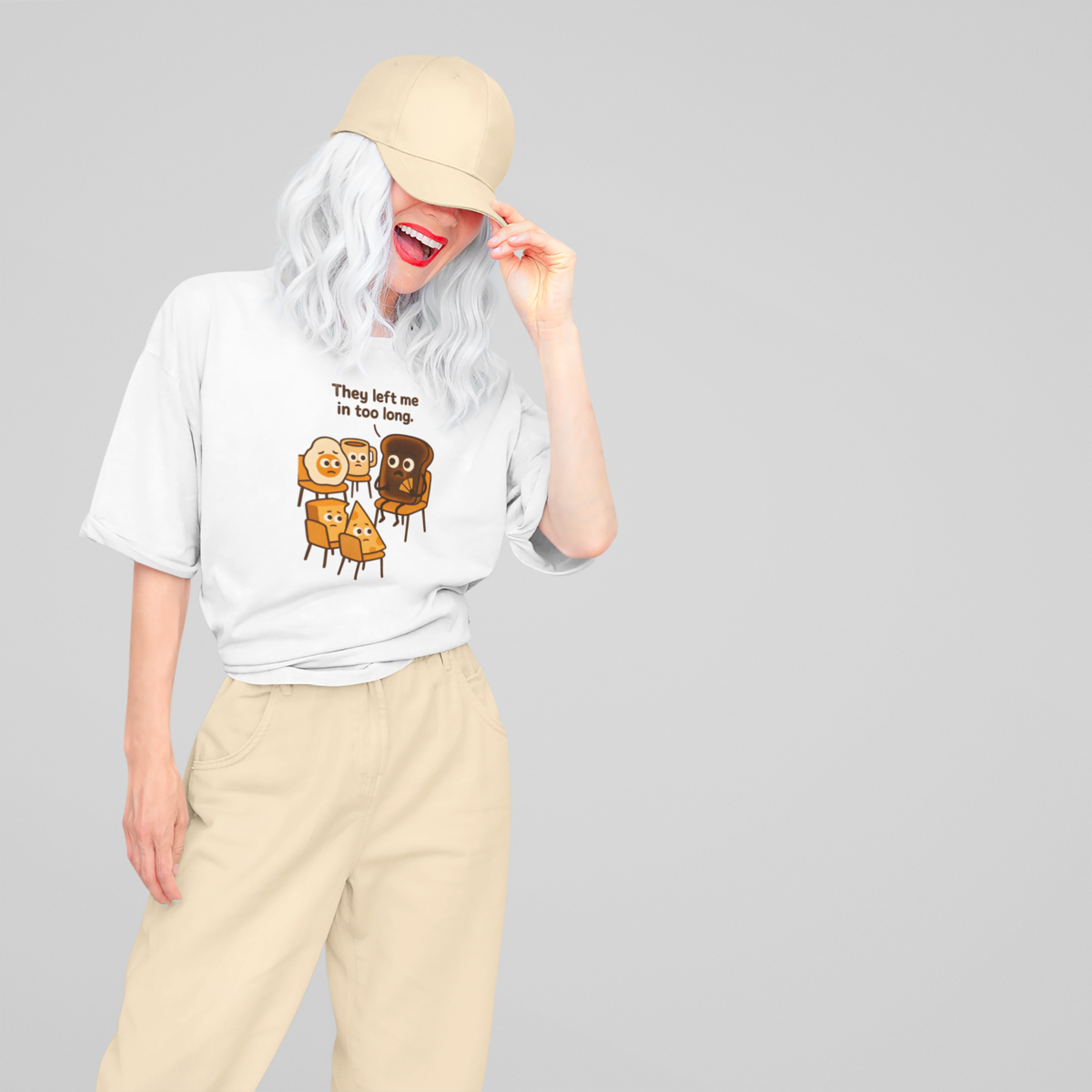 π They Left Me in too Long Tee