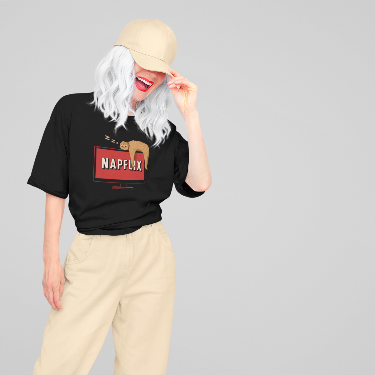 πͺ Napflix Sloth Tee