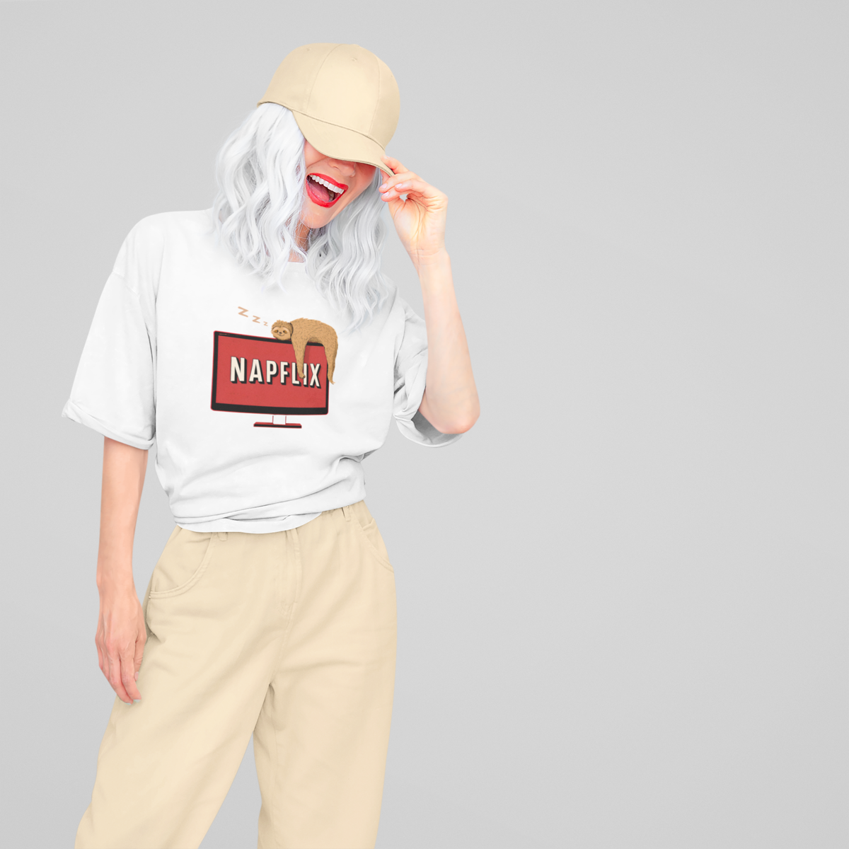 πͺ Napflix Sloth Tee