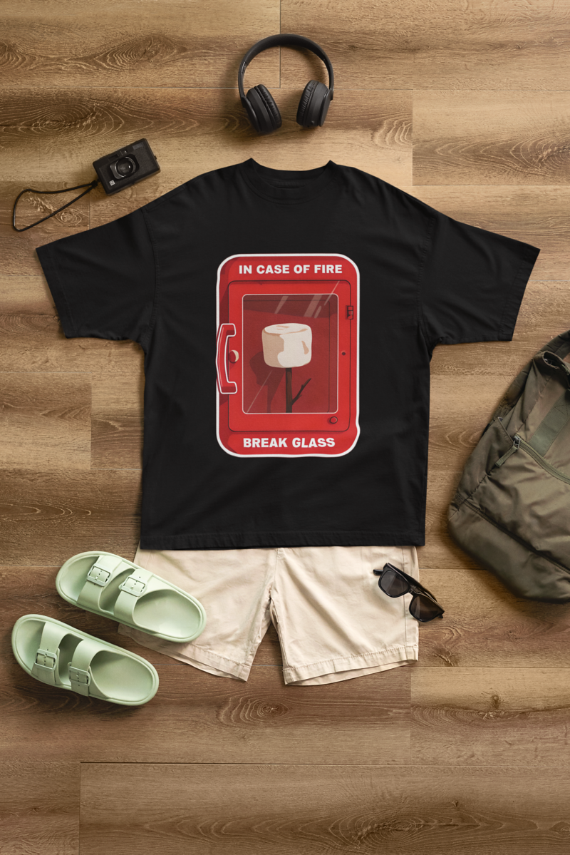 π₯ In Case of Fire, Break Glass Tee