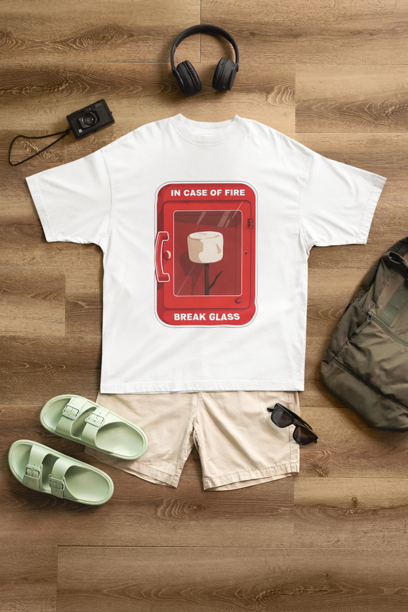 π₯ In Case of Fire, Break Glass Tee