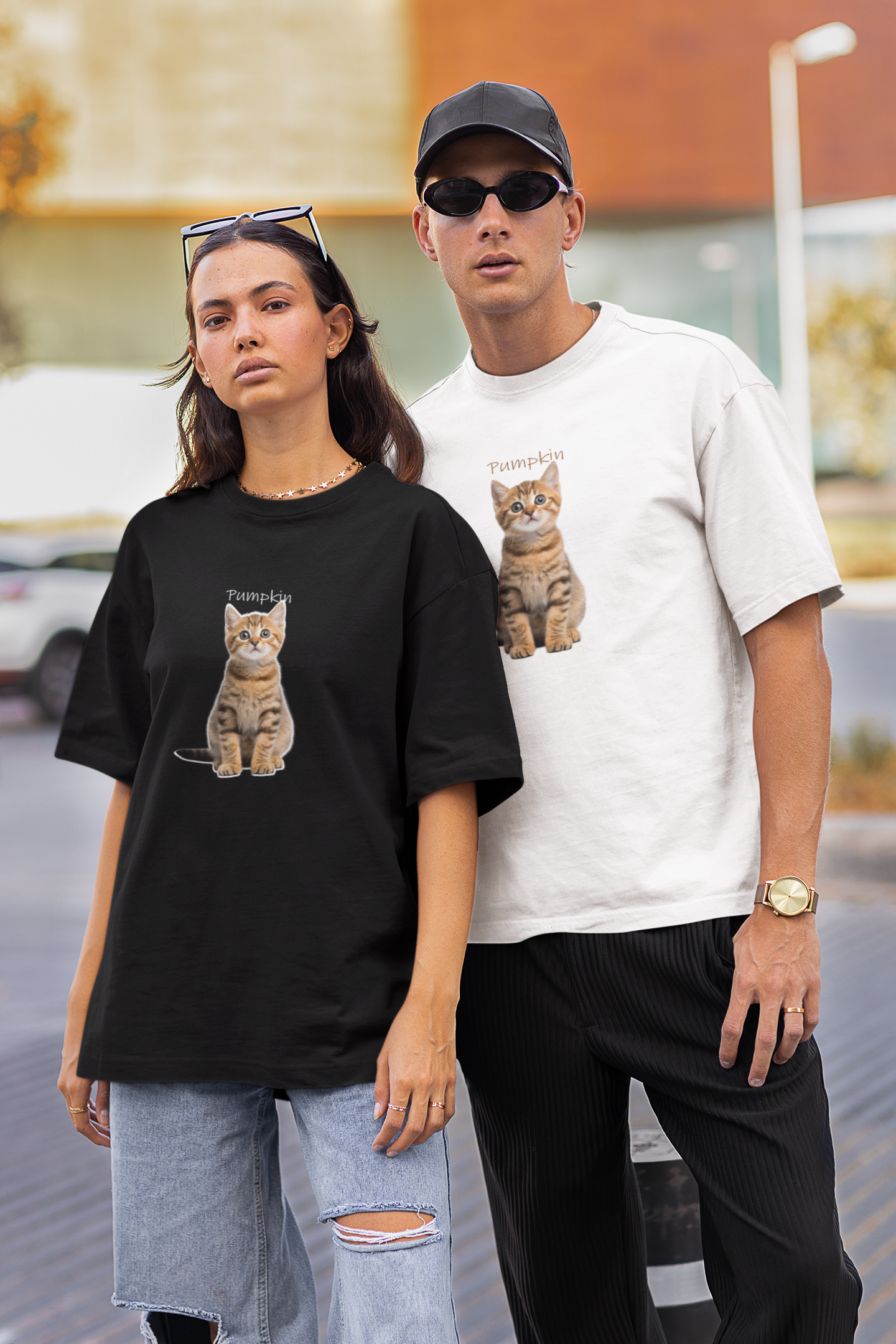 🐾 Custom Pet Portrait Tee