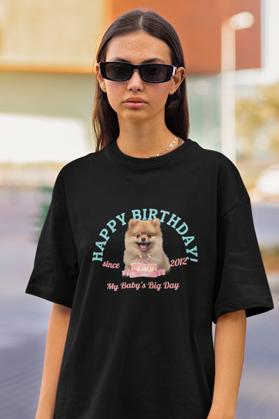 🐾 My Baby’s Birthday Shirt