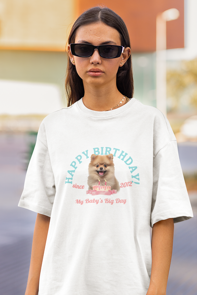 🐾 My Baby’s Birthday Shirt