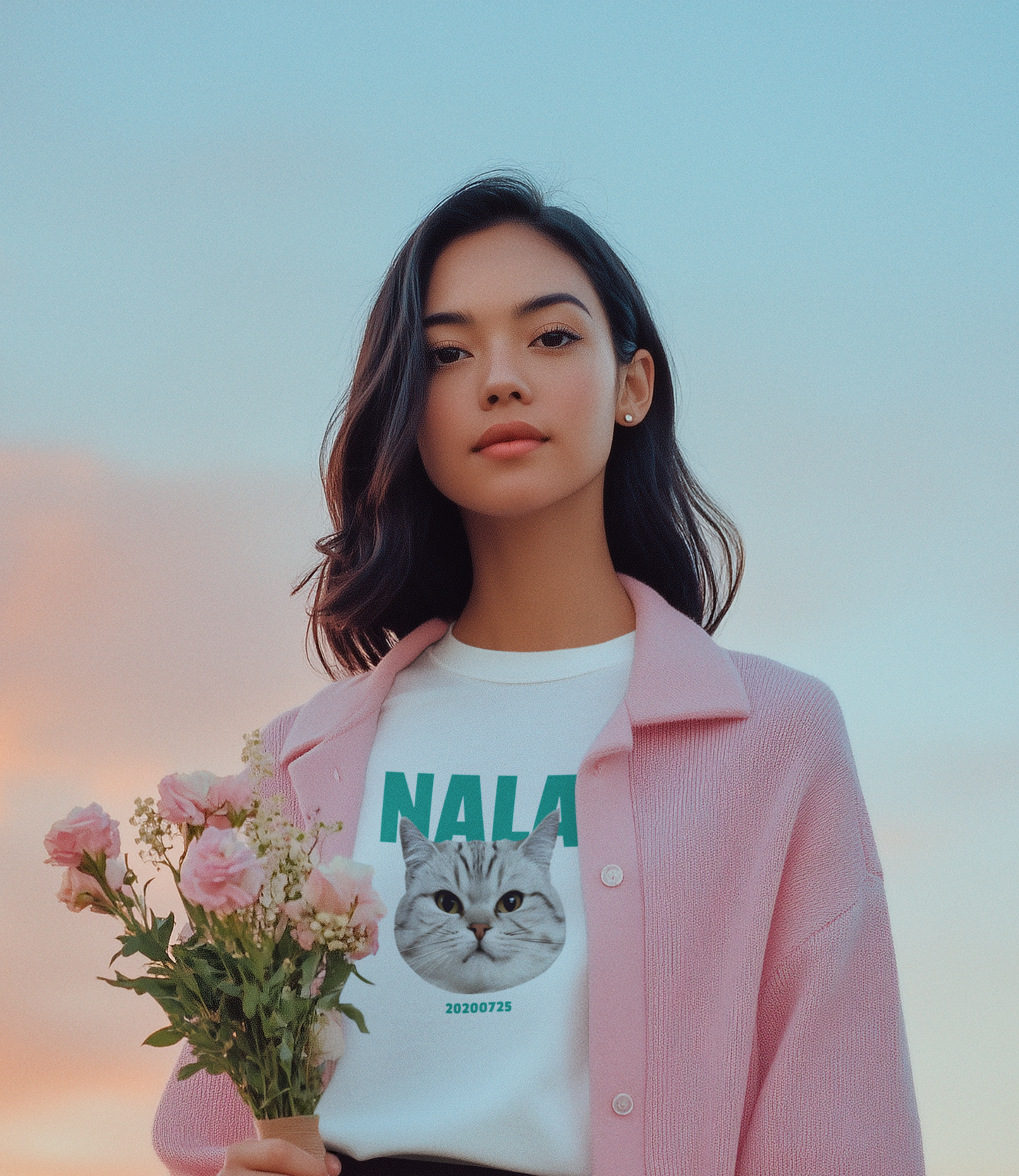 Face & Name Custom Pet T